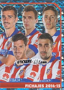 Sticker Team shot - Atletico de Madrid 2014-2015 - Panini
