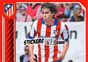 Sticker Tiago in action - Atletico de Madrid 2014-2015 - Panini
