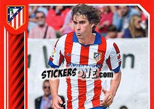 Figurina Tiago in action - Atletico de Madrid 2014-2015 - Panini