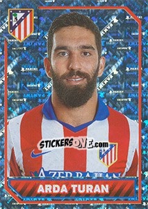 Sticker Arda Turán (Portrait) - Atletico de Madrid 2014-2015 n. 111 - Panini