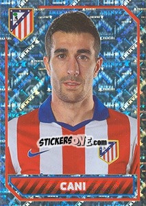 Sticker Cani (Portrait) - Atletico de Madrid 2014-2015 n. 121 - Panini