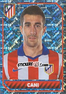 Sticker Cani (Portrait) - Atletico de Madrid 2014-2015 - Panini