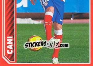 Sticker Cani in action - Atletico de Madrid 2014-2015 n. 123 - Panini