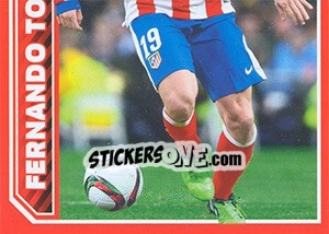 Sticker Fernando Torres in action - Atletico de Madrid 2014-2015 n. 143 - Panini