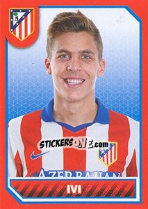 Sticker Ivi - Atletico de Madrid 2014-2015 n. 148 - Panini