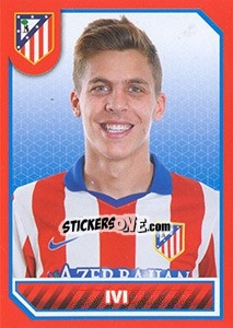 Figurina Ivi - Atletico de Madrid 2014-2015 - Panini