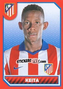 Figurina Keita - Atletico de Madrid 2014-2015 - Panini