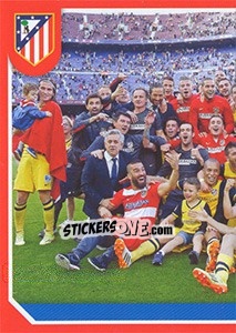 Cromo Winners - Atletico de Madrid 2014-2015 - Panini