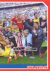 Sticker Winners - Atletico de Madrid 2014-2015 - Panini