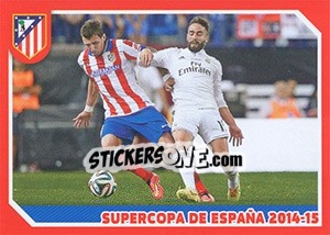 Sticker Mario Mandžukic - Atletico de Madrid 2014-2015 - Panini