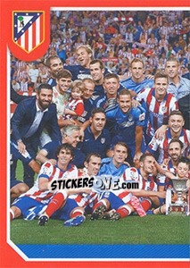 Cromo Winners - Atletico de Madrid 2014-2015 - Panini