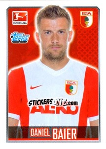 Sticker Daniel Baier - German Football Bundesliga 2014-2015 - Topps