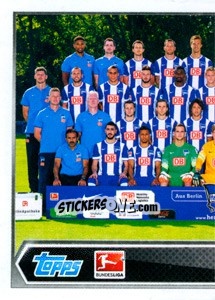 Sticker Mannschaft - German Football Bundesliga 2014-2015 - Topps