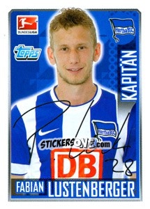 Sticker Fabian Lustenberger - German Football Bundesliga 2014-2015 n. 26 - Topps