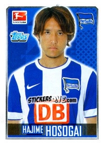 Sticker Hajime Hosogai - German Football Bundesliga 2014-2015 n. 27 - Topps