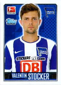 Sticker Valentin Stocker - German Football Bundesliga 2014-2015 - Topps