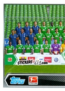 Sticker Mannschaft - German Football Bundesliga 2014-2015 - Topps