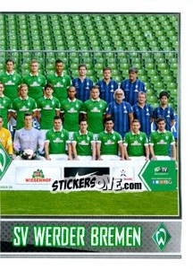 Sticker Mannschaft - German Football Bundesliga 2014-2015 - Topps