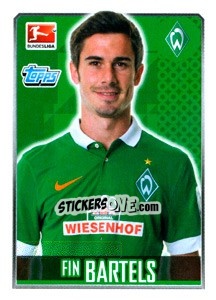 Sticker Fin Bartels - German Football Bundesliga 2014-2015 - Topps