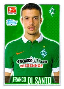 Cromo Franco di Santo - German Football Bundesliga 2014-2015 - Topps