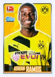 Sticker Adrian Ramos - German Football Bundesliga 2014-2015 n. 62 - Topps