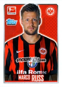 Sticker Marco Russ - German Football Bundesliga 2014-2015 n. 72 - Topps