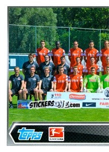 Sticker Mannschaft - German Football Bundesliga 2014-2015 - Topps