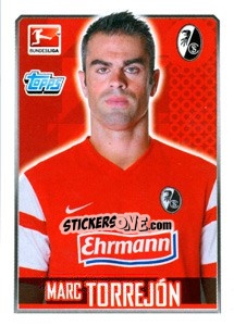 Sticker Marc Torrejón - German Football Bundesliga 2014-2015 n. 85 - Topps