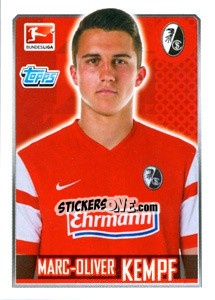 Sticker Marc-Oliver Kempf - German Football Bundesliga 2014-2015 n. 87 - Topps