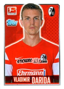 Sticker Vladimir Darida - German Football Bundesliga 2014-2015 - Topps