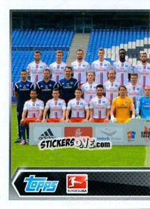 Sticker Mannschaft - German Football Bundesliga 2014-2015 - Topps