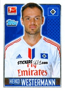 Sticker Heiko Westermann - German Football Bundesliga 2014-2015 n. 98 - Topps