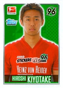 Sticker Hiroshi Kiyotake - German Football Bundesliga 2014-2015 n. 121 - Topps
