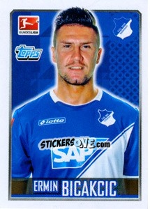 Sticker Ermin Bicakcic - German Football Bundesliga 2014-2015 - Topps