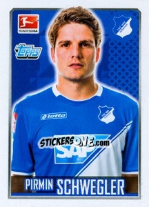 Sticker Pirmin Schwegler - German Football Bundesliga 2014-2015 - Topps