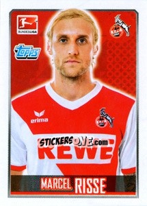 Sticker Marcel Risse - German Football Bundesliga 2014-2015 n. 148 - Topps