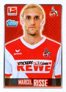 Sticker Marcel Risse - German Football Bundesliga 2014-2015 - Topps