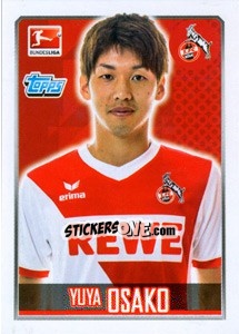 Sticker Yuya Osako - German Football Bundesliga 2014-2015 - Topps