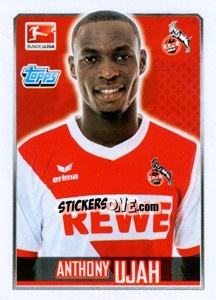 Sticker Anthony Ujah - German Football Bundesliga 2014-2015 n. 153 - Topps