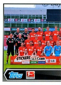 Sticker Mannschaft - German Football Bundesliga 2014-2015 - Topps