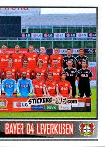 Sticker Mannschaft - German Football Bundesliga 2014-2015 - Topps