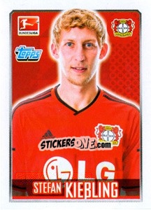 Sticker Stefan Kießling - German Football Bundesliga 2014-2015 n. 167 - Topps