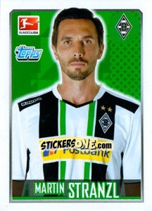 Sticker Martin Stranzl - German Football Bundesliga 2014-2015 n. 188 - Topps