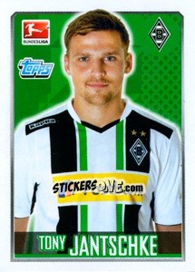 Sticker Tony Jantschke - German Football Bundesliga 2014-2015 n. 189 - Topps