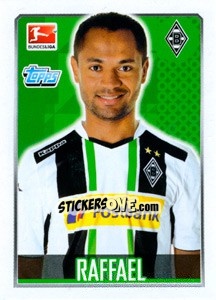 Cromo Raffael - German Football Bundesliga 2014-2015 - Topps