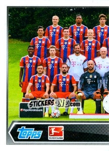 Sticker Mannschaft - German Football Bundesliga 2014-2015 n. 199 - Topps