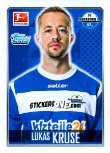 Sticker Lukas Kruse - German Football Bundesliga 2014-2015 n. 217 - Topps