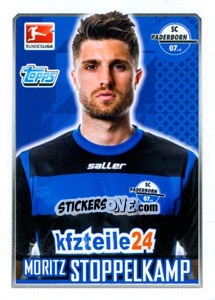 Cromo Moritz Stoppelkamp - German Football Bundesliga 2014-2015 - Topps