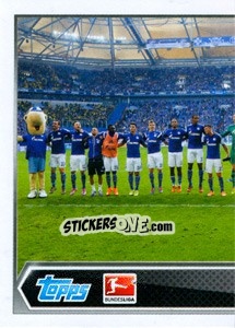 Sticker Mannschaft - German Football Bundesliga 2014-2015 - Topps