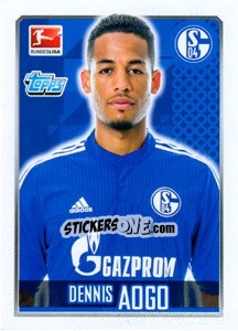 Figurina Dennis Aogo - German Football Bundesliga 2014-2015 - Topps